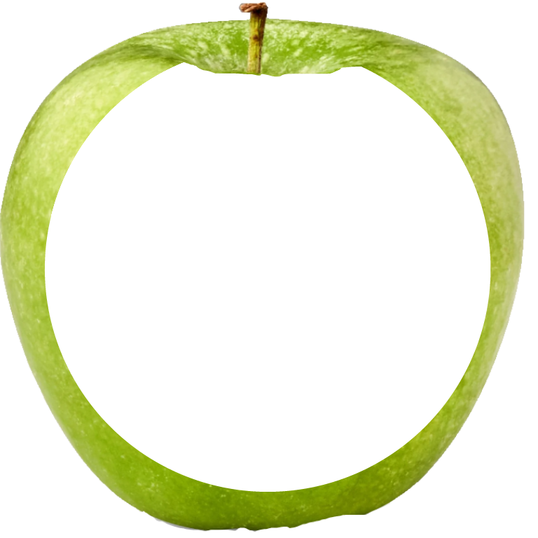 apple (granny smith) Decoration